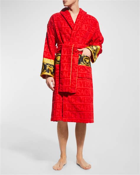 red versace rob|neiman marcus versace robe.